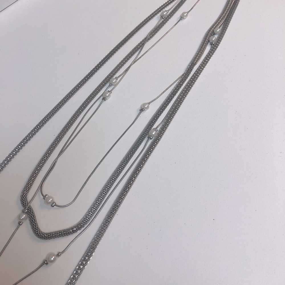 Multi chain necklace